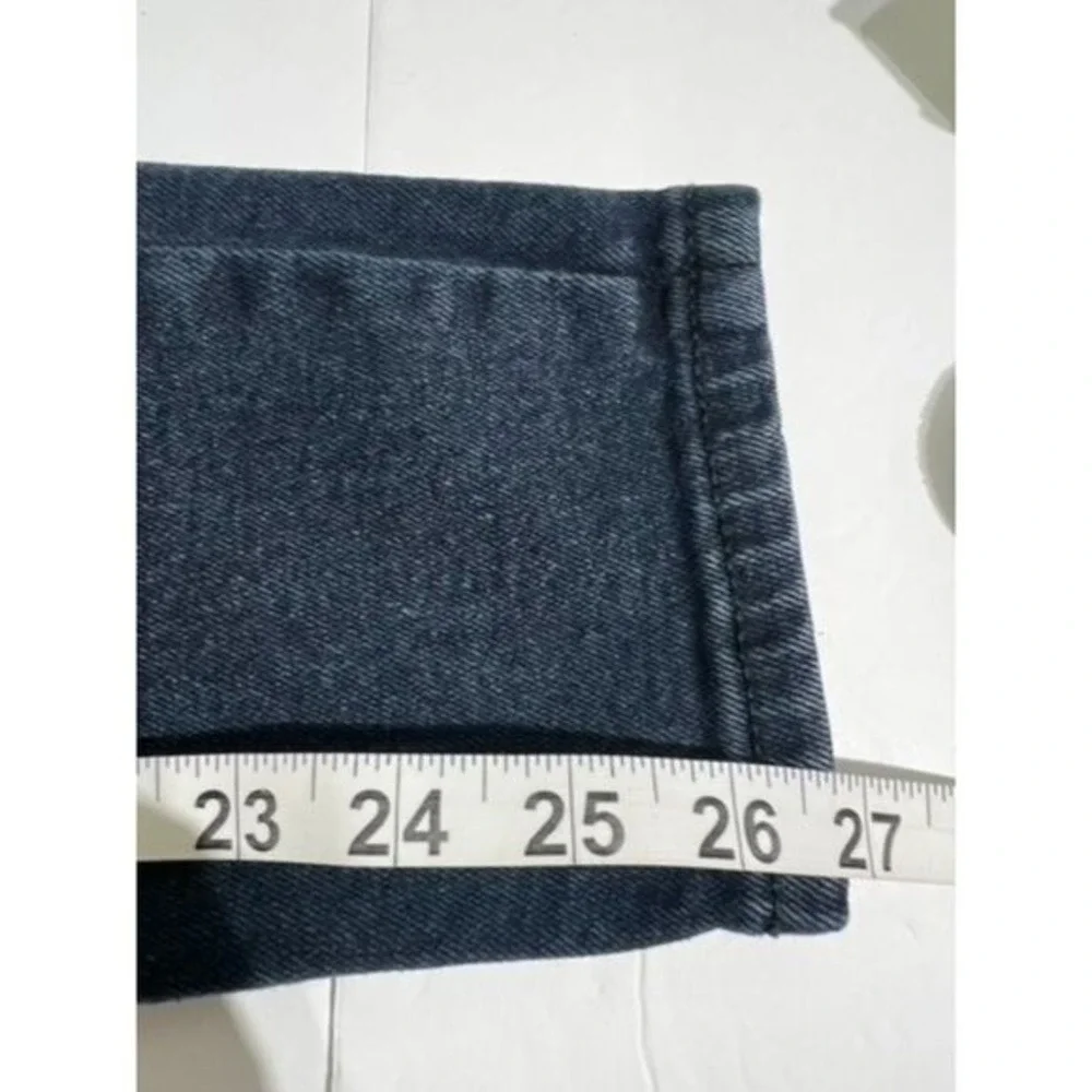 RE/DONE High Rise Skinny Jeans - Size 24 Jet Blue Black Minimalist‎ Chic